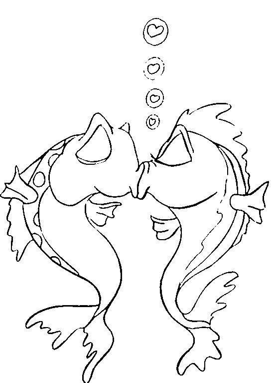 jelsa kissing coloring pages - photo #16