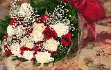 rose rosse e bianche per matrimonio