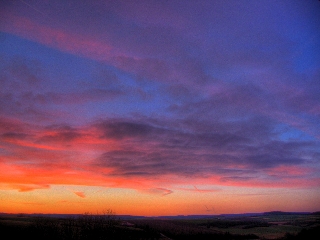 al tramonto