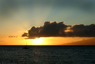 tramonto paradisiaco