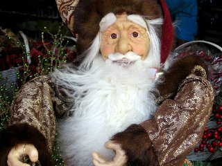 babbo natale finto