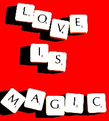 amore e magia ben scandito a lettere