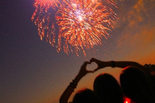 capodanno con amore e fuochi d artificio