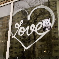 love in cuore bianco