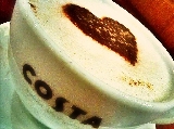 cuore nel caffe