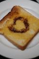 cuore toast