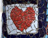 mosaico cuore