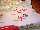 scritta i love you