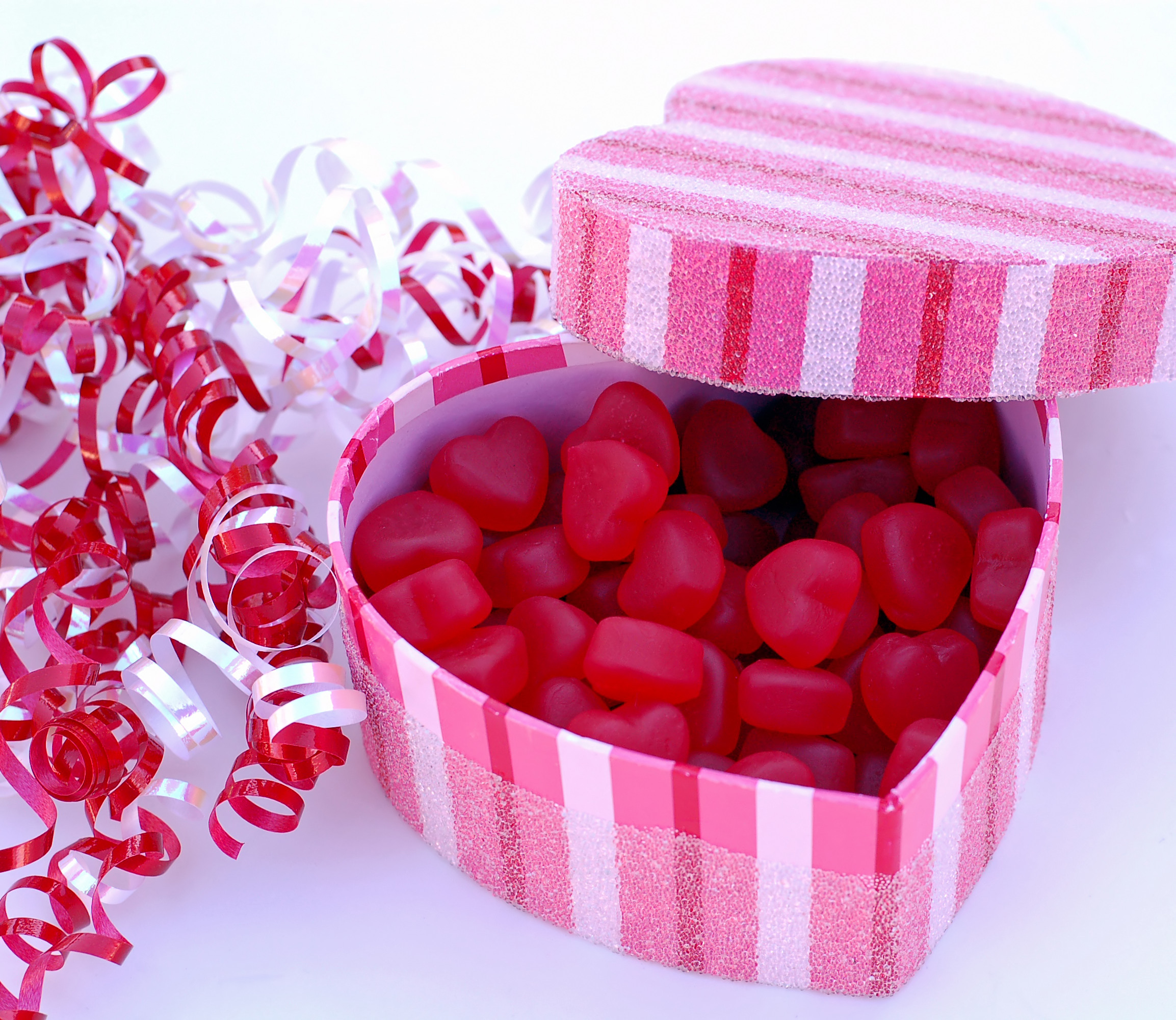 scatola caramelle cuori